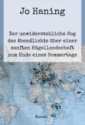 Der unwiderstehliche Sog des Abendlichts über einer sanften Hügellandschaft zum Ende eines Sommertags