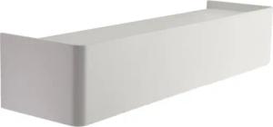 Designfabrik Hamburg Schlüsselbrett Schlüsselbrett aus Aluminium mit Ablage, minimalistisches Design, Pulverbeschichtet, einfache Montage