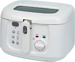 DESKI Fritteuse, 1800 W, Deckel mit Sichtfenster und auswechselbarem Fettfilter