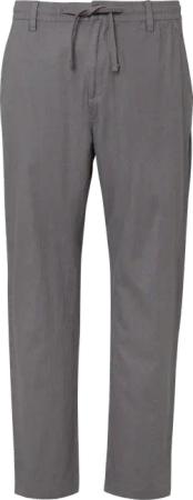 Detroit: Relaxed-Fit-Chino aus Leinenmix mit Elastikbund