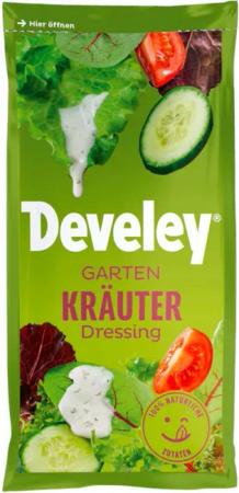 Develey Saucen, Develey Gartenkräuter Salatdressing mild leicht säuerlich 75ml