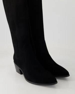 Di Lauro Schuhe - Jy221-Pr27 Veloursleder (Schwarz, Gr. 38)