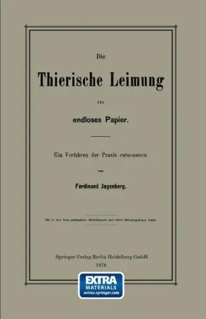 Die Thierische Leimung für endloses Papier