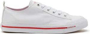 Diesel Canvas Sneaker - S-ATHOS LOW T1003 Weiß Sneaker