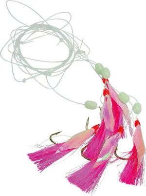 Dieter Eisele Atlanik-Vorfächer 5 Haken 5/0 120cm 0,70mm - Vorfach