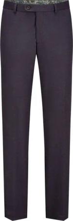 Digel Anzughose in Jersey-Qualität mit Pepita-Muster