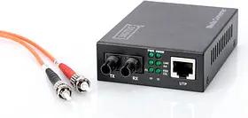 DIGITUS DN-82110-1  RJ45/ST Duplex Media Converter