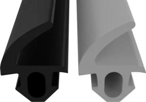 Dikara Dichtungsband Fensterdichtung Aluminium-, Kunststofffenster Höhe 10,6mm Nut 5,2mm, Antidehnungsfaden, TPE