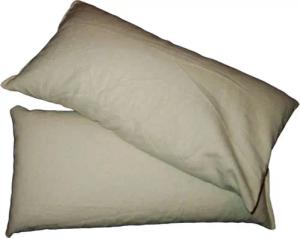 Dinkelotto Schlafkissen 2x Dinkelkissen 40 x 80cm *halbes Kopfkissen*, Füllung: 100% Dinkelspelzen