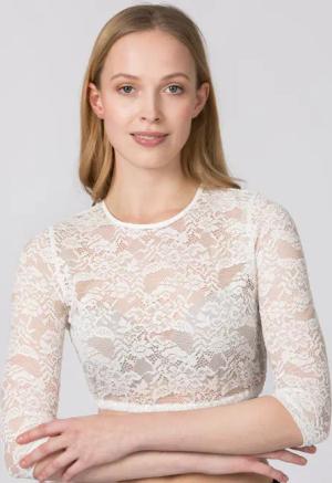 Dirndlbluse Akasha (creme, Gr. 34) von Stockerpoint für Damen, Oberteile, 75% Polyamid, 20% Baumwolle, 5% Elasthan