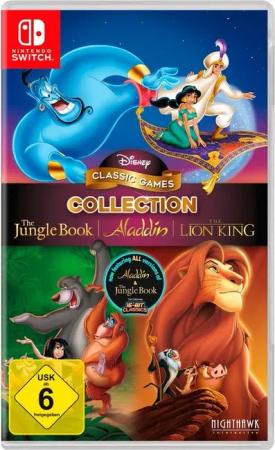 Disney Classic Games - Jungle Book, Aladdin, Lion King Nintendo Switch