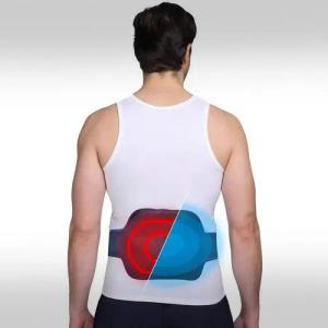 DM-Handel Kalt-Warm-Kompresse Wärmegürtel Nierengurt mit Gel, Kompressor, Neopren Gürtel, Gürtel mit Kissen 107 cm, für Mikrowelle oder Kühlschrank, Wiederverwendbar, waschbar, für kühlen und für aufwärmen geeignet