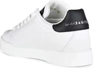 Dolce&Gabbana Low-Top Sneaker - Portofino Sneakers - Gr. 36,5 (EU) - in Weiß - für Damen
