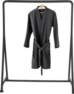 done.® Unisex-Bademantel Leichte Waffel-Piqué Bademäntel mit Schalkragen Taschen Bindegürtel, Baumwolle, Schalkragen aufgesetzte Taschen Bindegürtel, Bindegürtel