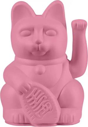 Donkey Products Dekofigur Lucky Cat Mini Winkekatze hot pink 10cm