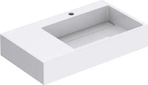 doporro Waschbecken Aufsatzwaschbecken Waschschale aus Mineralguss Waschtisch Colossum12