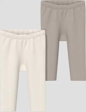 Doppelpack Leggings aus Rippware