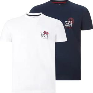 Doppelpack T-Shirt ADEKE weiß