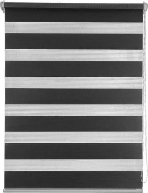 Doppelrollo Klemmfix, SN DECO GROUP, freihängend, Montage ohne bohren, Duo Rollo,Sichtschutz, Sonnenschutz,lichtdurchlässig