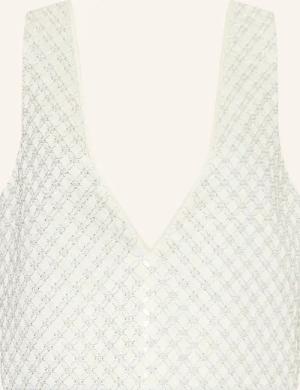 DOROTHEE SCHUMACHER Top SPARKLING STATEMENT mit Pailletten und Schmucksteinen