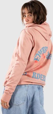 Dravus Faux Flower Shop Hoodie dusty pink