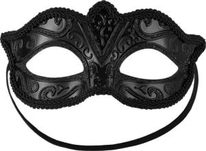 dressforfun Kostüm Venezianische Maske mit Muster, Elegante Halbmaske in Einheitsgröße