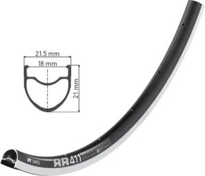 DT SWISS Felge Rr 411 28 Zoll Schwarz 32-Loch 622-18