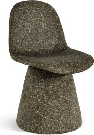 Duhome Esszimmerstuhl (7279B1), 360-Grad-Drehstuhl, Bouclé Stoff, Moderner Loungesessel