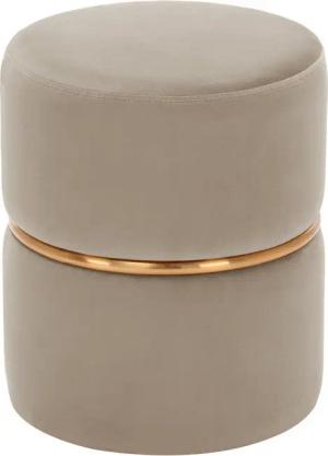 Duhome Hocker (9123), Schminkhocker Samt Gepolsterter