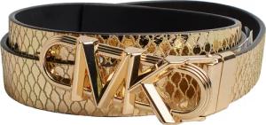 Dünner Damengürtel aus Metallic-Leder 558992