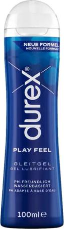 durex Gleitgel Play Feel, Flasche mit 100ml, 1-tlg., neutrales Gleitgel auf Wasserbasis