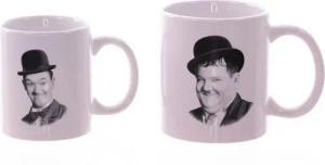 Eaglemoss Publications Ltd. Tasse Dick & Doof 2er Set (Laurel & Hardy), 2-tlg., Keramik