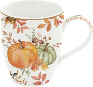 EasyLife Tasse Harvest, Porzellan, Mehrfarbig H:12.5cm D:8.5cm Porzellan