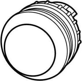 Eaton Leuchtdrucktaste flach, weiss, blanko M22-DRL-W