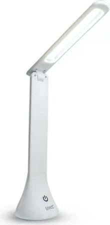 EAXUS LED Schreibtischlampe Moderne Touch Tischleuchte mit 3 Helligkeitsstufen, LED fest integriert, Tageslichtweiß, Stromversorgung über USB oder Batterien