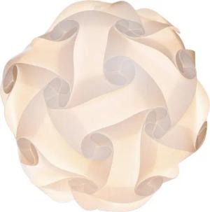 EAZY CASE Lampenschirm DIY Puzzle Lampenschirme, Do it Yourself Puzzlelampe Lampe Schirm Deckenlampe circa 23cm Weiß