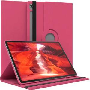 EAZY CASE Tablet-Hülle Rotation Case für Galaxy Tab S10 FE Plus 13,1 Zoll, Klapphülle zum Aufstellen Rundum Hülle Book Tablet Slim Klappcase Pink