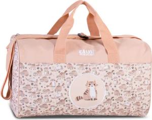 Ebaxx Sporttasche Kinder Sport Reise Tasche Jungen Mädchen Dino Hund Katze Löwe Auto