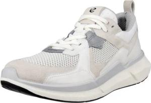 Ecco Biom 2.2 (ECCO Leder) weiss/beige Damen Sneaker