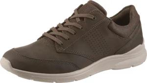Ecco Sneaker "IRVING" mit weißer Laufsohle, Freizeitschuh, Halbschuh, Schnürschuh