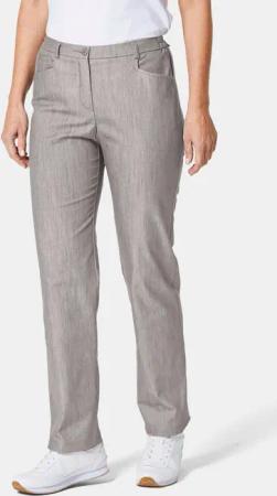 Edeljeans Klassik-Schnitt - taupe - Gr. 52 von Goldner Fashion