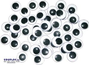 EDUPLAY Experimentierkasten Wackelaugen 18mm, (50er Pack)