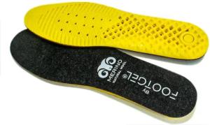 Einlegesohlen Outdoor Extreme Cold mit Merinowolle - Schwarz