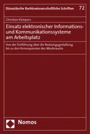 Einsatz elektronischer Informations- und Kommunikationssysteme am Arbeitsplatz