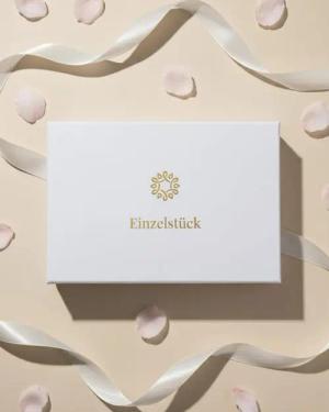 Einzelstück Schmuckset Schmuck Geschenk Set Flora Halskette Armband 925 Silber