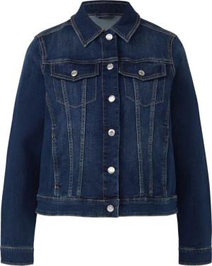 Elastische Slim-Fit-Jeansjacke aus Baumwollmix