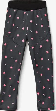 Elastische Softshell-Hose mit Fleece für Kinder Sporty, Blumen