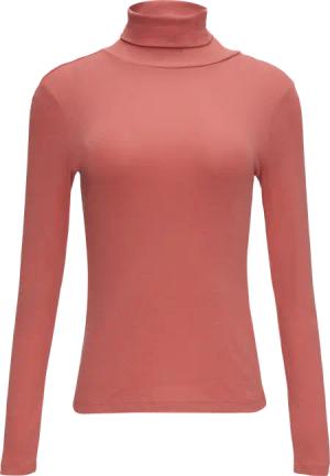 Elastisches Langarmshirt mit Rollkragen