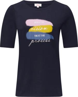 Elastisches T-Shirt mit Frontprint