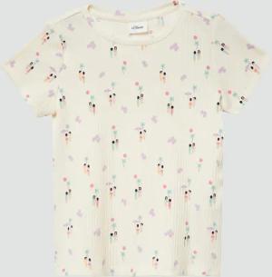 Elastisches T-Shirts aus Rippware